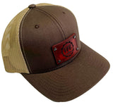 Leather Patch Trucker Snapback