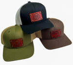 Leather Patch Trucker Snapback