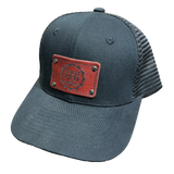 Leather Patch Trucker Snapback